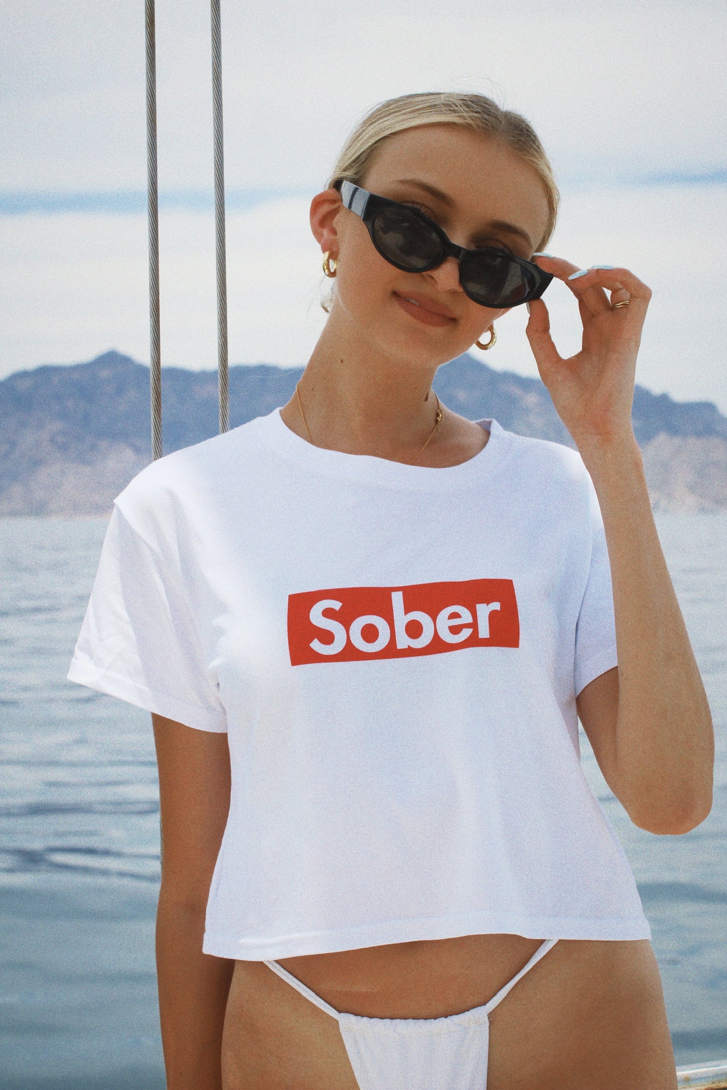 SOBER Crop Top