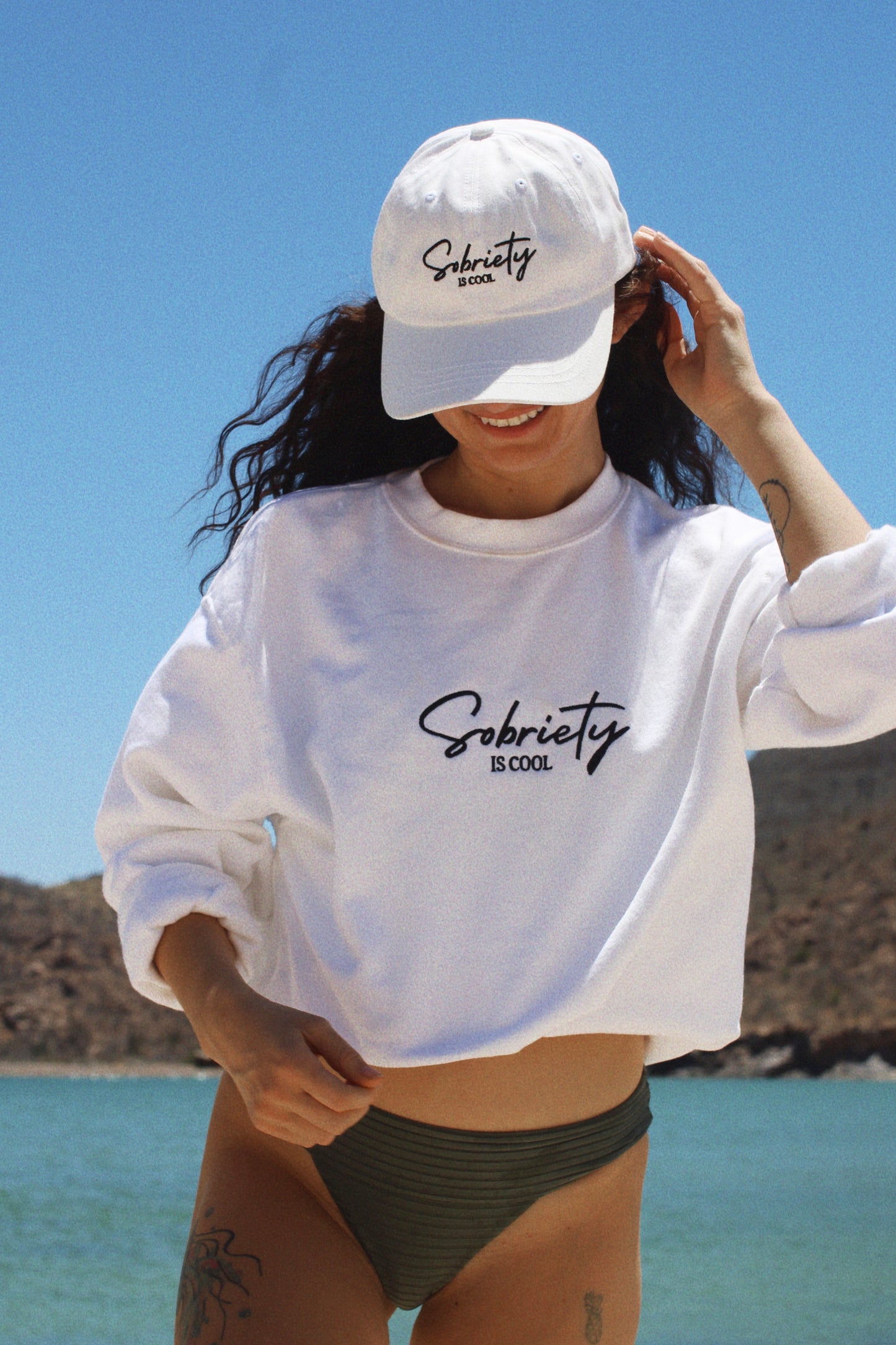 Sobriety Is Cool Crewneck