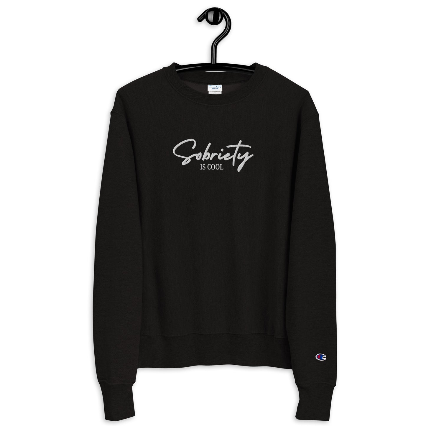 Sobriety Is Cool Champion Crewneck