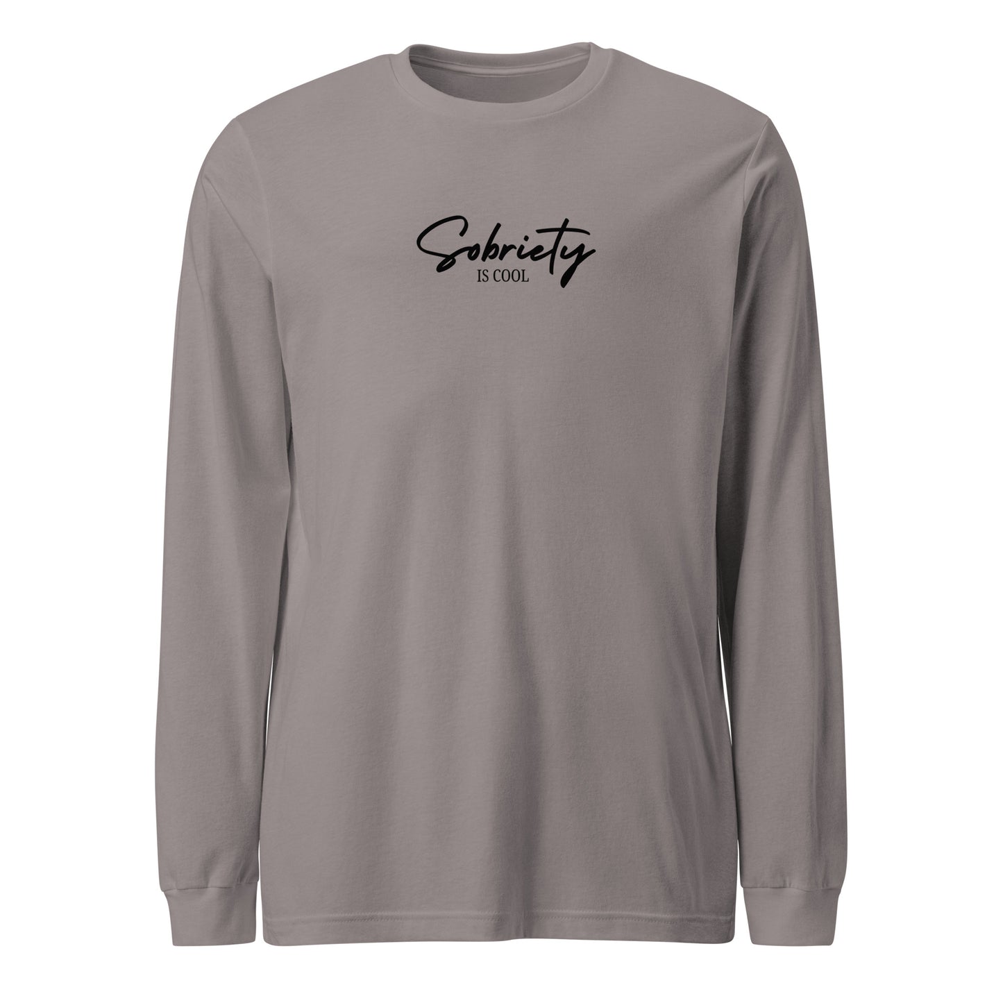 Sobriety is Cool Long Sleeve Tee